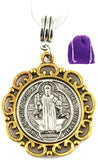 Saint Benedict Medal | St Benedict Medals for Saint Necklace for Men or Women This San Benito Medal or Medalla de San Benito is Great as a Gift for Religious Pendants for Men or Women of San Benito