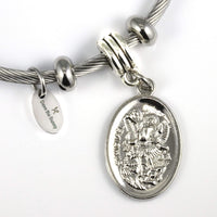 San Miguel Arcangel | St Michael Gifts of Saint Michael Bracelet Archangel Michael Protection for Police Officers and Fire Fighters as The Patron Saint Michael for Protection of The St Michael Angel