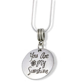 You are My Sunshine Necklace | Sunshine Necklace Friendship Charm Jewelry