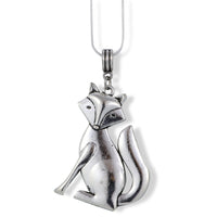Fox Necklace | [Free Shipping] Pendant Jewelry Large Charm Snake Chain